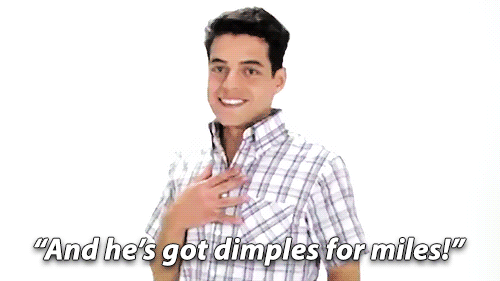 dimples